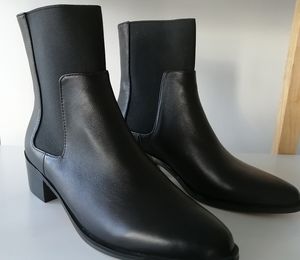 Leather boots